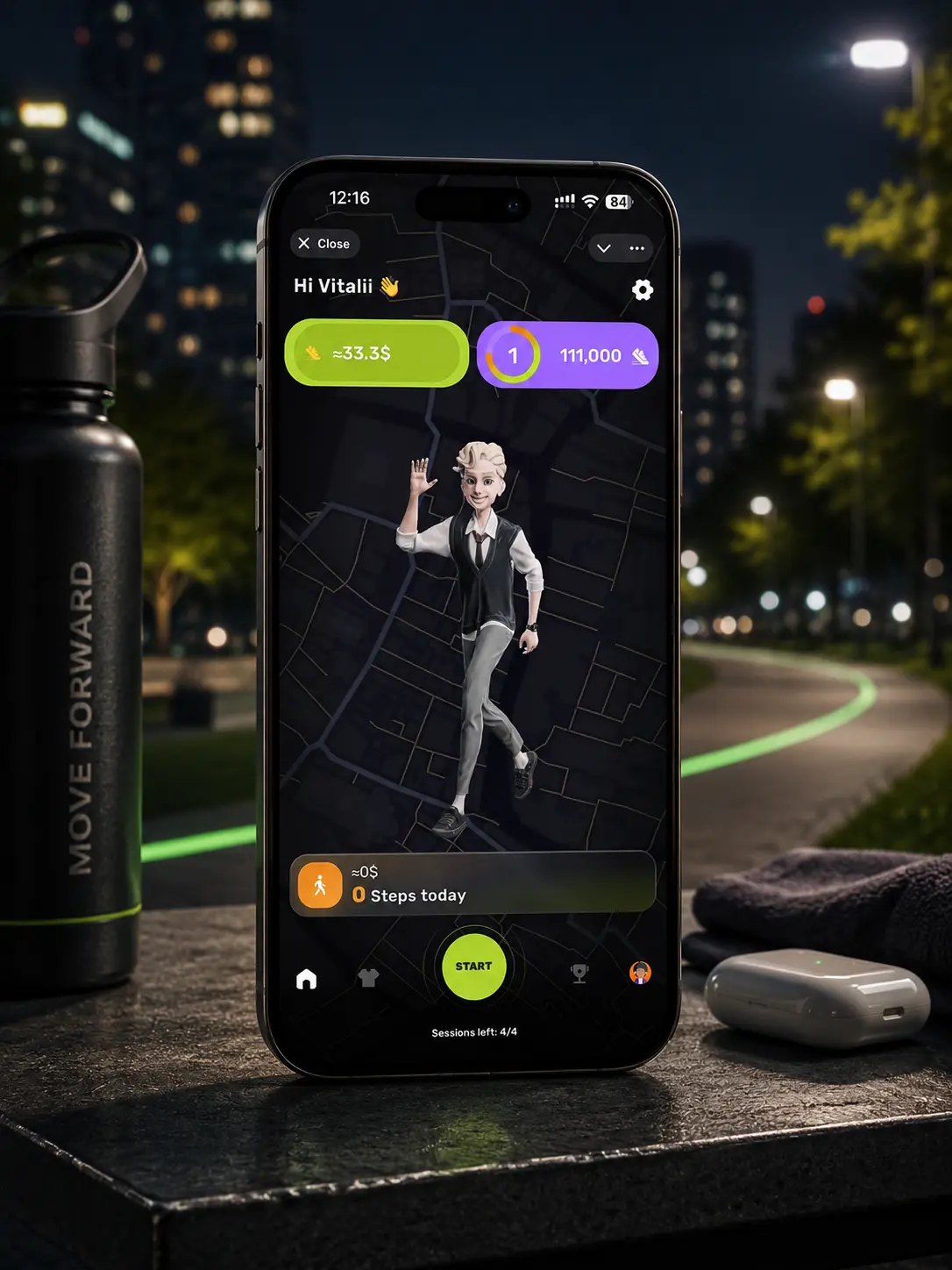 DreamStep Move-to-Earn App